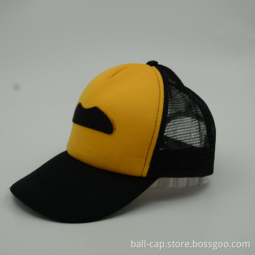 High Quality Cheap Screen Printed Custom Flat Bill Blank Trucker Caps